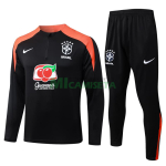 Sudadera De Entrenamiento Brasil 2025/2026 Kit Negro