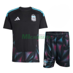 Camiseta de Portero Argentina Primera Equipación Mundial 2026 Negro Niño Kit