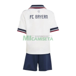 Camiseta Bayern Múnich Segunda Equipación 2026/2027 Blanco Niño Kit