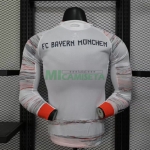 Camiseta Bayern Múnich Segunda Equipación 2025/2026 ML Blanco (EDICIÓN JUGADOR)