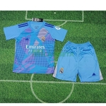 Camiseta De Portero Real Madrid 2024/2025 Niño Kit Azul