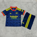 Camiseta Arsenal Segunda Equipación 2026/2027 Azul Marino Niño Kit