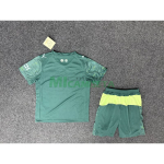 Camiseta Manchester City Cuarta Equipación 2025/2026 Verde Niño Kit
