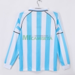 Camiseta Argentina Primera Equipación Retro 1996 ML Azul/Blanco
