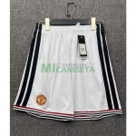 Pantalón Corto Manchester United Primera Equipación 2026/2027 Blanco