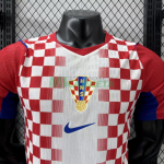 Camiseta Croacia Primera Equipación Mundial 2026 Rojo/Blanco (EDICIÓN JUGADOR)