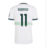Camiseta RODRYGO 11 Real Madrid Primera Equipación 2026/2027 Blanco con Parche HP