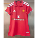 Camiseta Manchester United Primera Equipación 2026/2027 Rojo Mujer