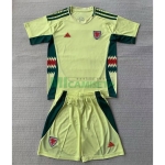 Camiseta Gales Segunda Equipación 2024 Niño Kit