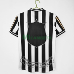 Camiseta Newcastle United Primera Equipación Retro 1997/99 Negro/Blanco