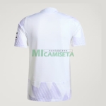 Camiseta Manchester United Segunda Equipación 2025/2026 Blanco/Morado Claro