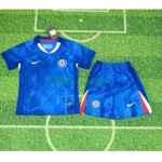 Camiseta Chelsea Primera Equipación 2025/2026 Azul Niño Kit