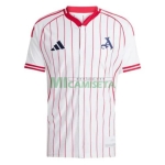 Camiseta Arsenal 2025/2026 Baseball Shirt Blanco/Rojo