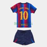 Camiseta LAMINE YAMAL 10 Barcelona Primera Equipación 2026/2027 Rojo/Azul Niño Kit UCL