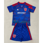 Camiseta Universidad de Chile Primera Equipación 2026/2027 Azul Niño Kit