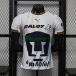 Camiseta Pumas UNAM Segunda Equipación 2026/2027 Blanco (EDICIÓN JUGADOR)