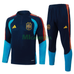 Sudadera De Entrenamiento España 2026 Kit Azul Marino 2 Estrellas