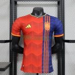 Camisetas España 2024 Rojo/Azul (EDICIÓN JUGADOR)