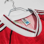 Camiseta Manchester United Primera Equipación Retro 1991/92