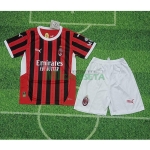 Camiseta AC Milan Primera Equipación 2024/2025 Niño Kit