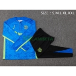 Sudadera de Entrenamiento Barcelona 2024/2025 Kit Azul/Verde