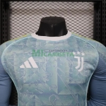 Camiseta Juventus Segunda Equipación 2025/2026 ML Turquesa (EDICIÓN JUGADOR)
