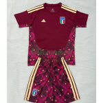 Camiseta de Portero Italia Primera Equipación Mundial 2026 Alazana Niño Kit
