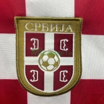 Camiseta Serbia Primera Equipación Retro 2010