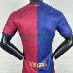 Camiseta Barcelona x Travis Scott Limited Edition Primera Equipación 2024/2025 Azul/Rojo (EDICIÓN JUGADOR)