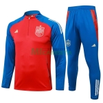 Sudadera de Entrenamiento España 2024 Rojo/Azul