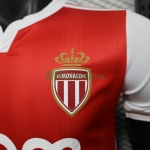Camiseta Monaco Primera Equipación 2025/2026 Rojo/Blanco (EDICIÓN JUGADOR)