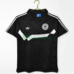 Camiseta Alemania Segunda Equipación Retro 1988/90 Negro