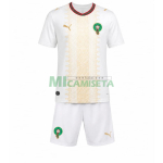 Camiseta Costa de Marfil Segunda Equipación Mundial 2026 Blanco Niño Kit