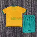 Camiseta Bayern Munich Segunda Equipación Retro 1993/1995 Amarillo Niño Kit