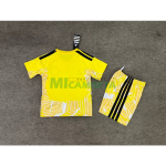 Camiseta de Portero Escocia Primera Equipación Mundial 2026 Amarillo Niño Kit