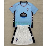 Camiseta Celta De Vigo Primera Equipación 2025/2026 Azul Niño Kit con Parche La Liga