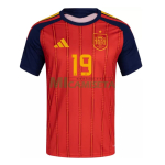 Camiseta Lamine Yamal 19 España Primera Equipación 2026 Rojo/Azul