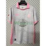 Camiseta Real Valladolid Tercera Equipación 2026/2027 Gris/Rosa con Parche La Liga