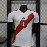 Camiseta Perú Primera Equipación 2026 Blanco (EDICIÓN JUGADOR)