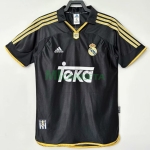 Camiseta Real Madrid Segunda Equipación Retro 1999/00 Negro