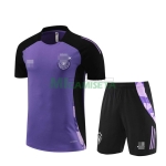 Camiseta de Entrenamiento Alemania 2024 Kit Morado/Negro