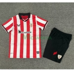 Camiseta Athletic de Bilbao Primera Equipación 2025/2026 Rojo/Blanco Niño Kit