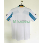 Camiseta Lazio Segunda Equipación Retro 2000/2001 Blanco/Azul