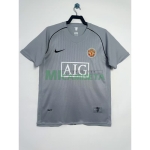 Camiseta De Portero Manchester United Retro 2007/08 Gris