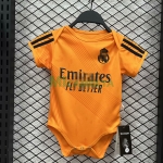 Camiseta Real Madrid Segunda Equipación 2024/2025 Baby