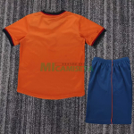 Camiseta Barcelona Tercera Equipación Retro 1998/99 Naranja Niño Kit
