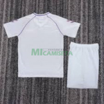 Camiseta Real Madrid Primera Equipación Retro 1990/1992 Blanco Niño Kit