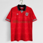 Camiseta Inglaterra Segunda Equipación Retro 1990
