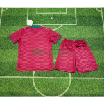 Camiseta Portugal Primera Equipación Mundial 2026 Rojo Niño Kit