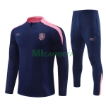 Sudadera de Entrenamiento Atlético de Madrid 2024/2025 Azul Marino/Rosa